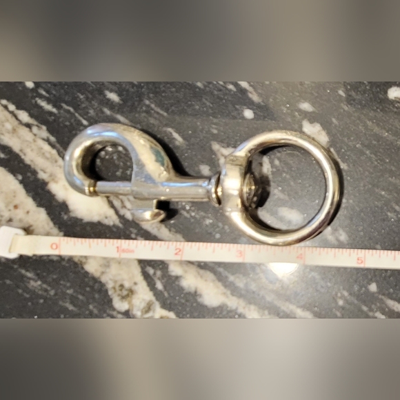 Handbag Purse Large Oversized Steel Hardware, Only - Picture 5 of 7